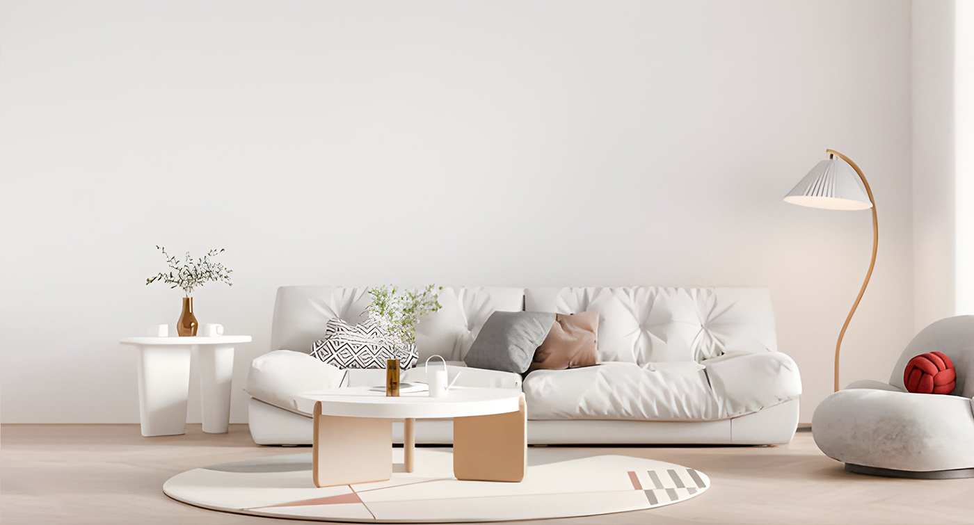 Luxury Living Room by LuxeLive Interio